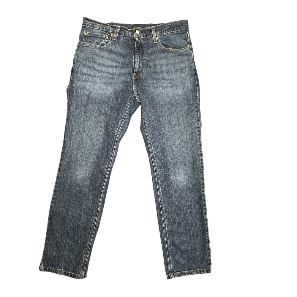 Levi's 541 Athletic Fit Dark‎ Wash Denim Jeans Men's 34x32 Actual 34x30
